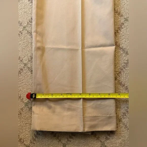 J. Crew x Crespi Milano Aldridge style pants in Khaki NWOT 35